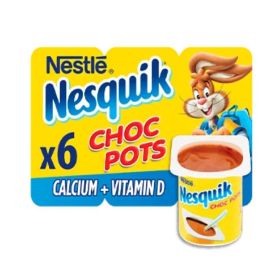 Nestle Nesquik Choc Pots Chocolate Dessert
