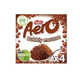 Nestle Chocolate Aero Mousse