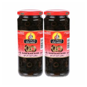 Figaro Sliced Black Olives