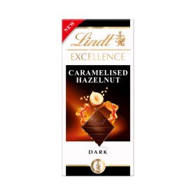 Lindt Excellence Caramelized Hazelnut Dark Chocolate