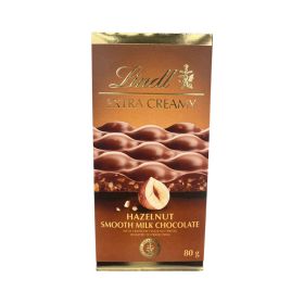 Lindt Extra Creamy Hazelnut Smooth Milk Chocolate