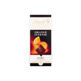 Lindt Excellence Dark Chocolate Orange Intense