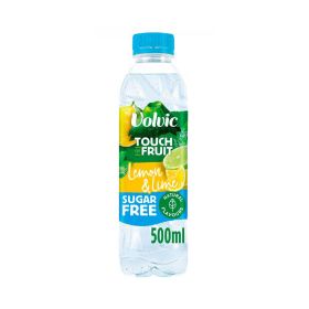 ‌Volvic Lemon and Lime Sugar Free Water 500 ML