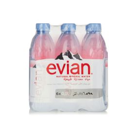 Evian Natural Mineral Pet 500ml