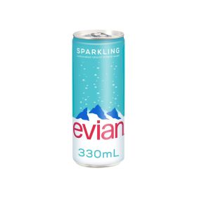 Evian Sparkling Water Can 330ml