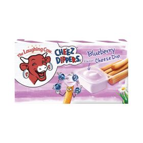 The Laughing Cow Cheez Dippers with Blueberry Flavour Cheese Dip
