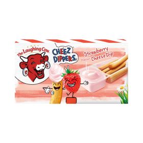 The Laughing Cow Cheez Dippers with Strawberry Flavour Cheese Dip