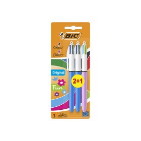 Bic 4 Colors Medium 01 Blister