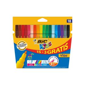 BiC Kids Visa Colouring Pens Value Pack