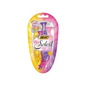 Bic Miss Soleil Colour Collection Disposable Razor Blister