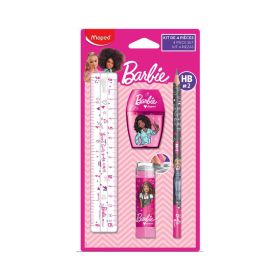 Maped Barbie Stationery Set