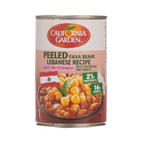 California Garden Low Fat Lebanese Recipe Fava Beans