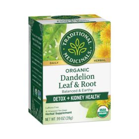 Traditional Medicals Dandelion leaf & Root Tea Bags
