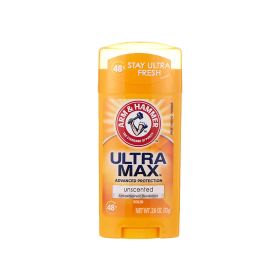 Arm & Hammer Ultra Max Unscented Deodorant Stick