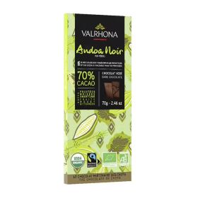 Valrhona Andoa Noir 70% Cacao Chocolate Bar