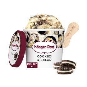 Haagen-Dazs Mini Cup Cakes & Vanilla Caramel Ice Cream