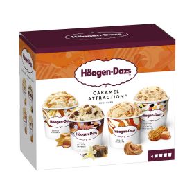 Haagen Dazs Mini Cup Caramel Attraction Ice Cream
