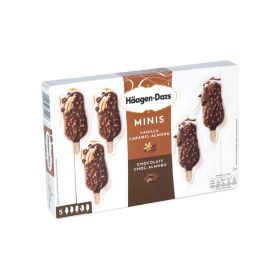 H├ñagen-dazs Vanilla Caramel Almond And Chocolate Almond Ice Cream Bar