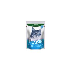 Plaisir Cat Chunks Gravy Trout & Shrimps Pouch