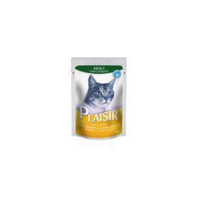Plaisir Cats Chunks Gravy Chicken & Liver Pouch