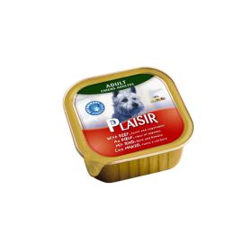 Plaisir Dogs Pat├⌐ Rich In Beef With Heart & Veg