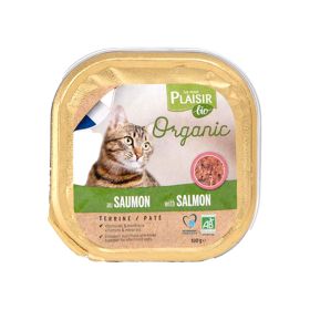 Plaisir Bio Organic Terrine With Salmon Cat Food