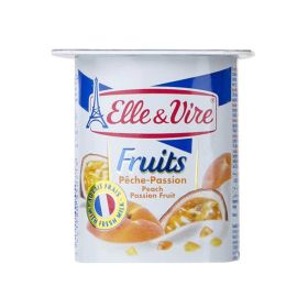 Elle & Vire Peach Yogurt