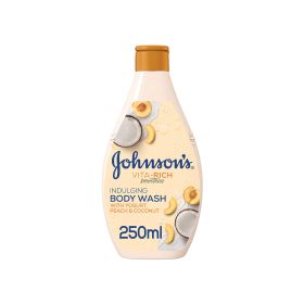 Johnsons Vita Rich Smoothies Coconut, Peach and Yogurt Body Wash