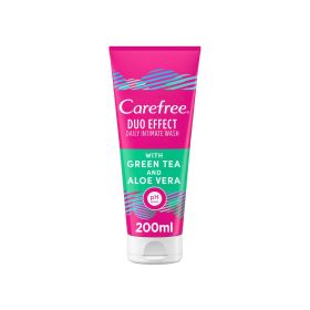 Carefree Duo Effect Intimate Wash Green Tea and Aloe Vera