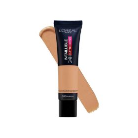 L'oreal Infallible Matte Cover Foundation English 28 Golden 