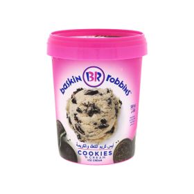 Baskin Robbins Cookies 'n Cream Ice Cream