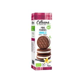Celiane Organic Gluten Free Vegan Sandwich Vanilla Biscuit