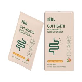Rite Gut Health Natural Peach Flavor Probiotics Drink Mix