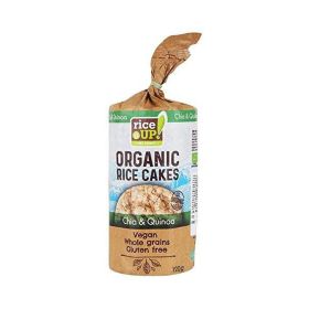Rice Up Organic Brown Rice Cakes Chia&quinoa