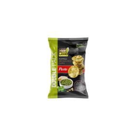 Rice Up Whole Grain Brown Rice Chips Pesto