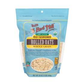 Bob's Red Mill Organic Rolled Oats Whole Grain