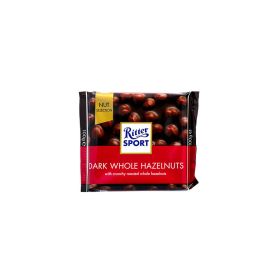 Ritter Sport Whole Hazelnut Dark Chocolate