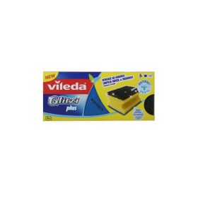 Vileda Glitzi Crystal High Foam Dishwashing Scourer