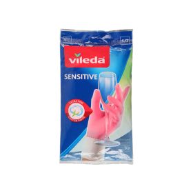 Vileda Sensitive Durable Reusable Gloves Small
