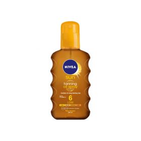 Nivea Sun Tanning Oil Spray Spf 6