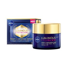 Nivea Face Luminous Even Glow Night Complection Care