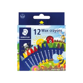 Staedtler Wax Crayons Regular Box Assorted