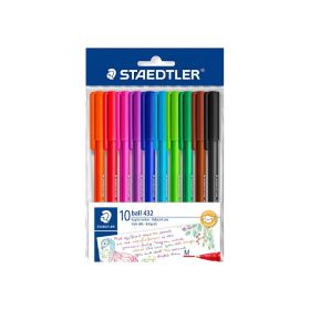 Staedtler Ballpoint Pen 432 Medium Assorted