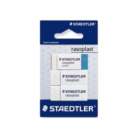 Staedtler 526-S BK3D Radierer Blisterkarte