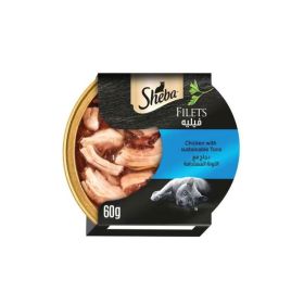 Sheba Filets Chicken With Tuna Cat Food