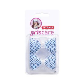 Titania Girls Care Large Dots Hair Bows