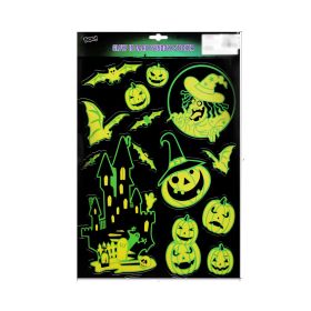 Trishi Glow In Dark Halloween Stickers Assorted