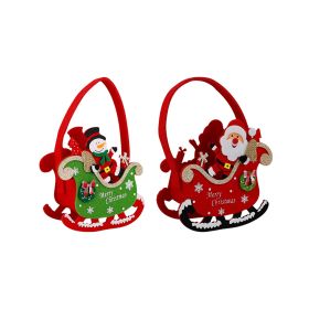 Trishi Christmas Sledge Basket Assorted Design