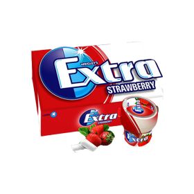 Wrigleys Extra Biggie Bottle Strawberry