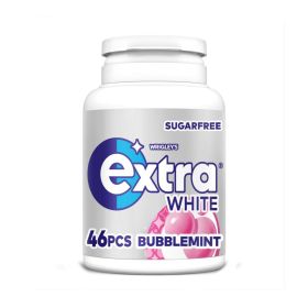 Wrigley's Extra White Bubblemint Sugar Free Chewing Gum